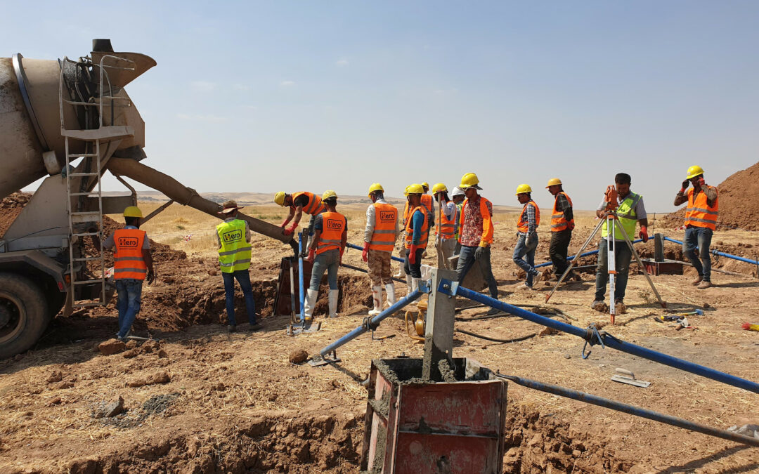 CONSTRUCTION OF 22 KM EPC 33 KV DOUBLE CIRCUIT OVERHEAD TRANSMISSION LINE IN ERBIL – IRAQ